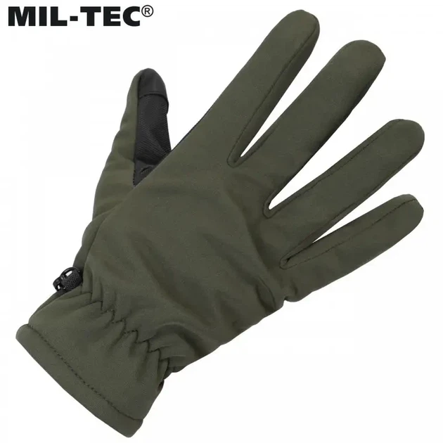 Перчатки SoftShell с утеплителем Thinsulate Mil-Tec 12521301 Olive - 2XL - Фото 7 Перчатки SoftShell с утеплителем Thinsulate Mil-Tec 12521301 Olive - 2XL - изображение 7
