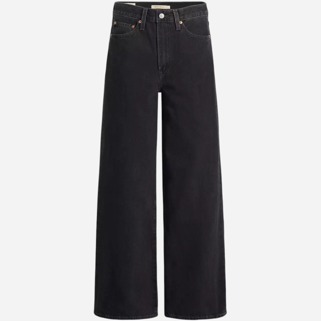 Джинси Baggy жіночі Levi's Ribcage Wide Leg A6081-0001 29-34 Чорні (5401128252619) - зображення 5