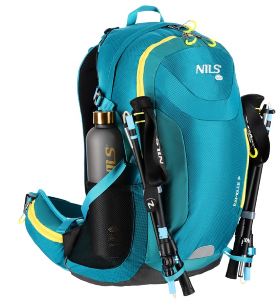 Рюкзак туристичний Nils Camp Rambler NC1917 40L Бірюзовий (5907695501124) - зображення 5