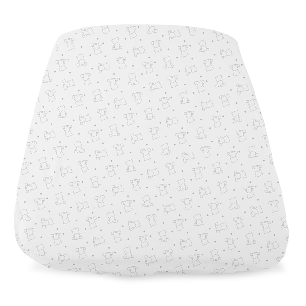 Komplet prześcieradeł Chicco Next2Me Forever Bear 58 x 110 cm 2 szt (8059609410071) - obraz 2