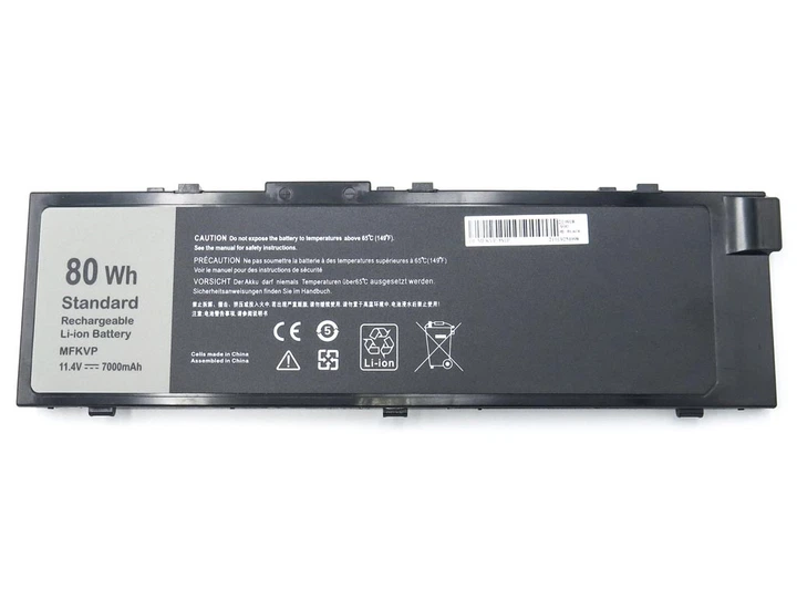 Батарея MFKVP для ноутбука Dell Precision 7510, 7520, 7710, M7510, M7710, 7720 (0FNY7 T05W1) (11.4V 7000mAh - зображення 2