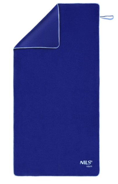 Ręcznik NILS AQUA NAR14 z  mikrofibry frotte 160 x 80 cm Granatowy (5908261680113) - obraz 2