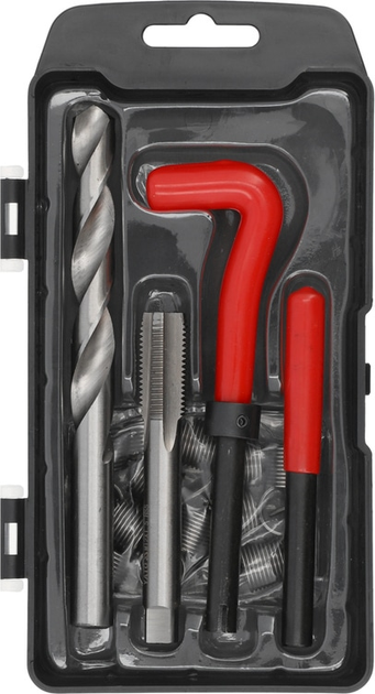 Zestaw naprawczy gwintów YATO M12 x 1.5 mm 20 szt YT-17685 (5906083104572) - obraz 1