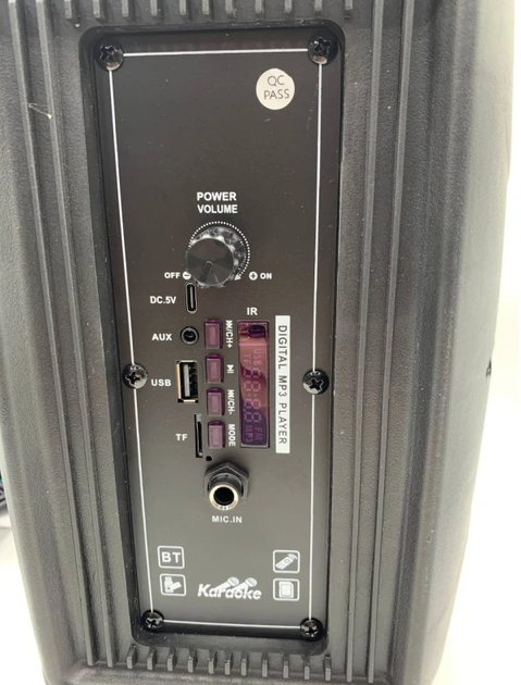 Портативная акустическая колонка Tekno Altavoces 6.5" BT-07 с микрофоном и пультом Для iPhone, Android - Фото 7 Портативная акустическая колонка Tekno Altavoces 6.5" BT-07 с микрофоном и пультом Для iPhone, Android - изображение 7