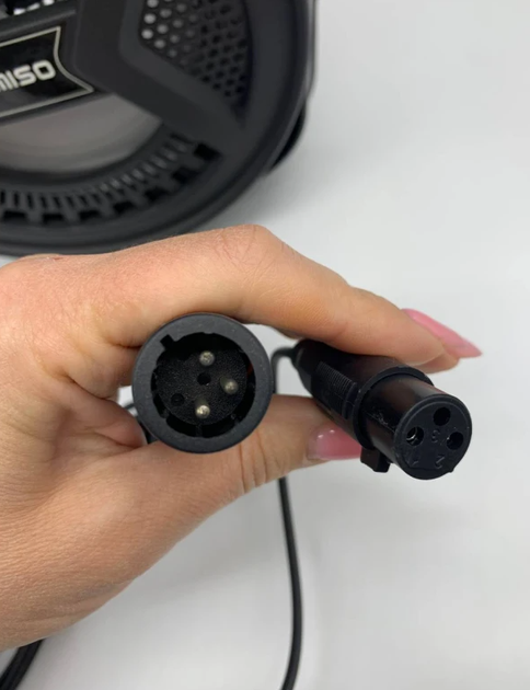 Портативна акустична колонка Kimiso QS-3603 (6.5") з мікрофоном та світломузикою Для iPOD, iPhone, Android, iPAD, смартфонів, мобільних телефонів, плеєрів, відпочинку на природі - зображення 5