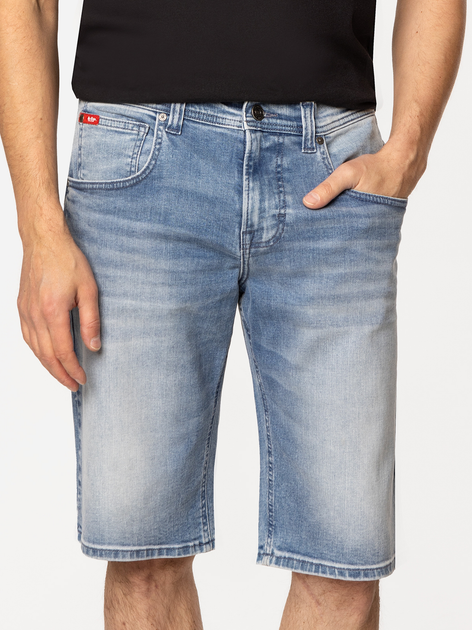 Spodenki męskie jeansowe Lee Cooper Chicago-1223 32 Błękitne (5905991725534) - obraz 1