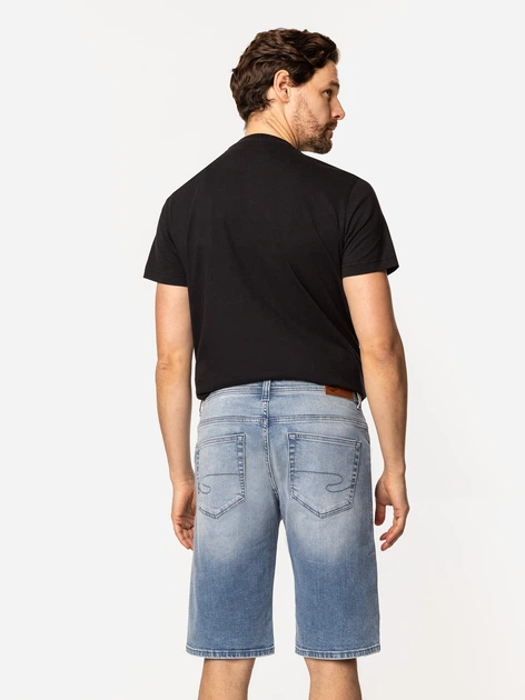 Шорти джинсові довгі чоловічі Lee Cooper Chicago-1223 40 Блакитні (5905991725589) - зображення 4