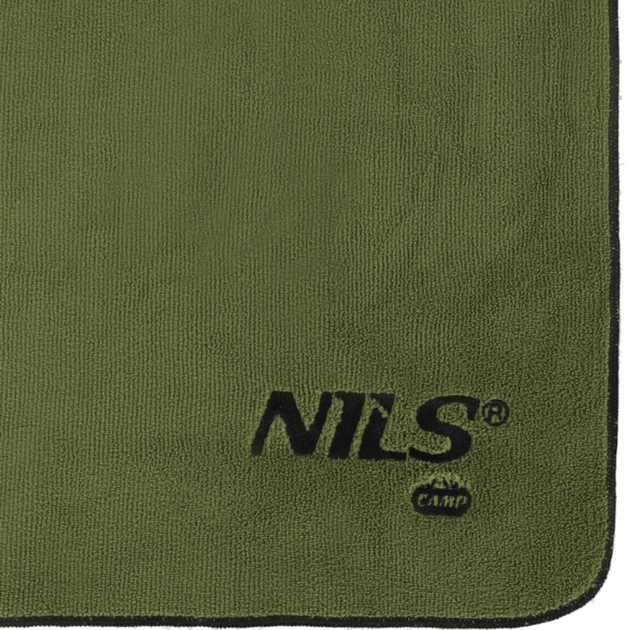Ręcznik NILS Camp NCR15 z mikrofibry 120 x 60 cm Khaki (5908261680137) - obraz 6