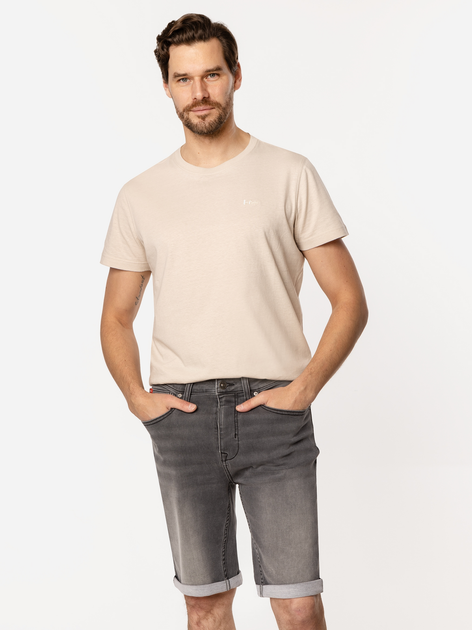 Шорти джинсові короткі чоловічі Lee Cooper Jog-5300 M Сірі (5905991726166) - зображення 3