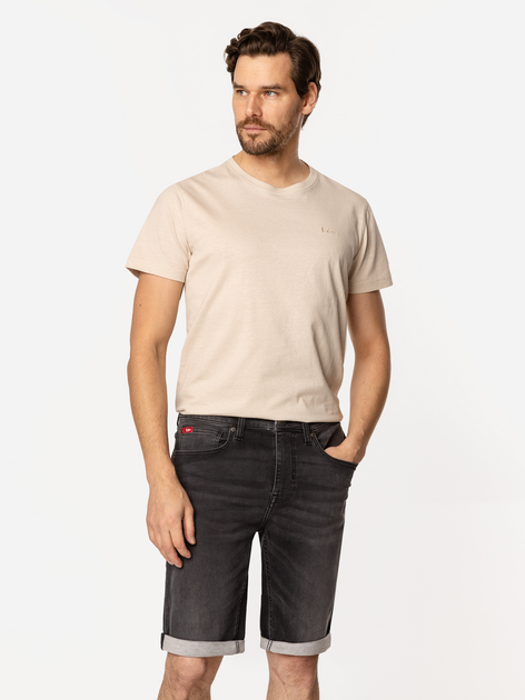 Шорти джинсові короткі чоловічі Lee Cooper Jog-5300 2XL Темно-сірі (5905991726234) - зображення 5