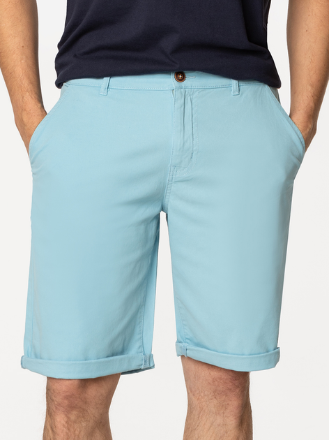 Spodenki męskie bawełniane Lee Cooper Matt-9802 30 Turkusowe (5905991723424) - obraz 1