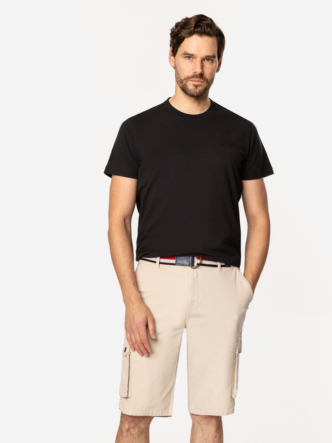 Spodenki męskie cargo bawełniane Lee Cooper Simone-9802 36 Beżowe (5905991723080) - obraz 3