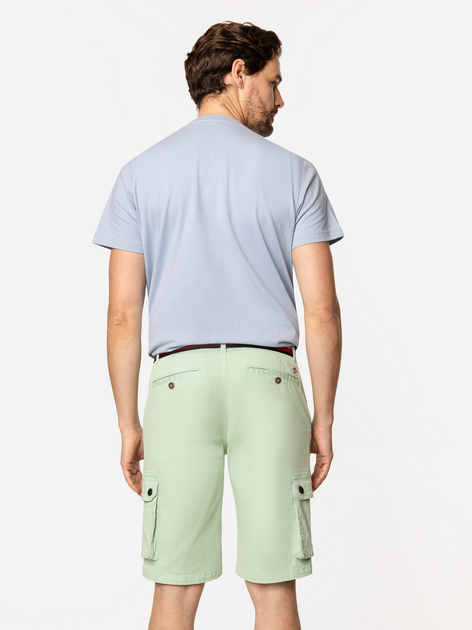 Шорти бавовняні довгі чоловічі Lee Cooper Simone-9802 38 Зелені (5905991723394) - зображення 4