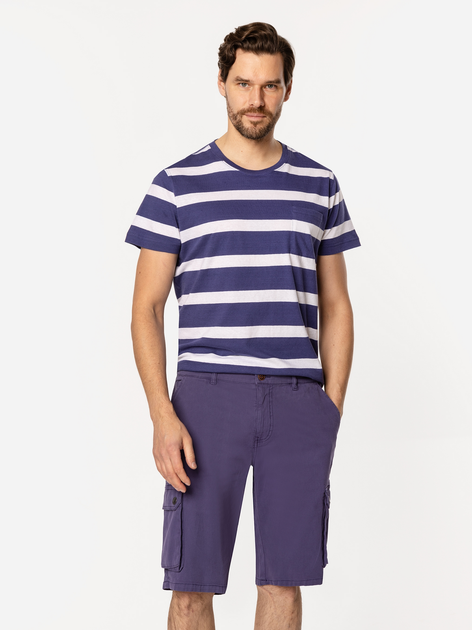 Шорти бавовняні довгі чоловічі Lee Cooper Simone-9802 36 Фіолетові (5905991723325) - зображення 3