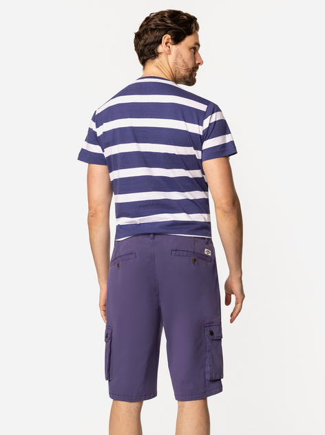 Spodenki męskie cargo bawełniane Lee Cooper Simone-9802 30 Fioletowe (5905991723295) - obraz 4