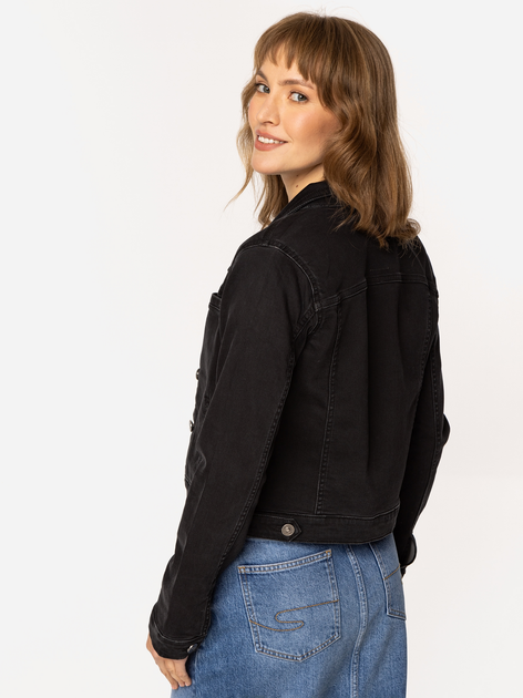 Kurtka jeansowa damska Lee Cooper Nida-5300 S Czarna (5905991725046) - obraz 2
