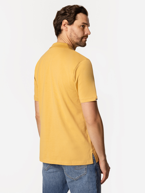 Koszulka polo męska Lee Cooper Alfi-4146 M Musztardowa (5905991724209) - obraz 2
