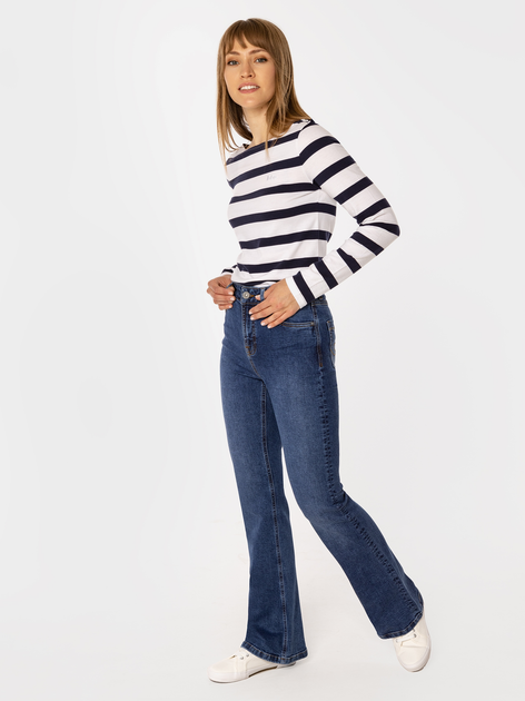 Джинси кльош жіночі Lee Cooper Becca-2418 27-30 Сині (5905991745723) - зображення 5