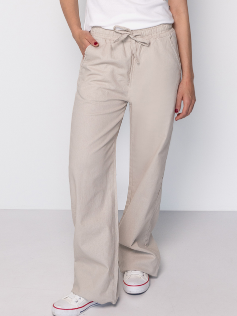 Штани жіночі Lee Cooper Liana-3600 XS Бежеві (5905991724940) - зображення 1