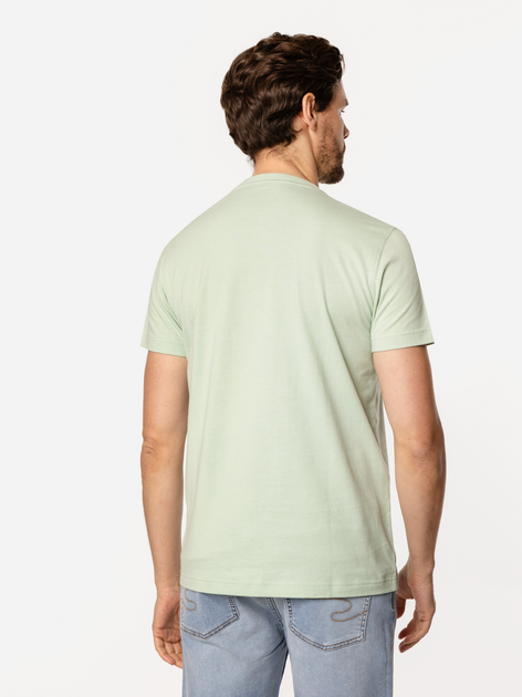 T-shirt męski basic bawełniany Lee Cooper Classic-1160 XL Zielony (5905991727187) - obraz 2