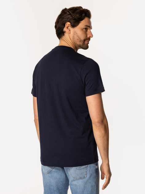 T-shirt męski z nadrukiem bawełniany Lee Cooper Denim-1160 M Granatowy (5905991726678) - obraz 2