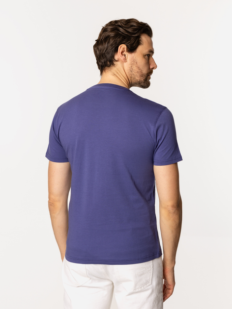 T-shirt męski bawełniany Lee Cooper Letters-1145 XL Fioletowy (5905991727927) - obraz 2