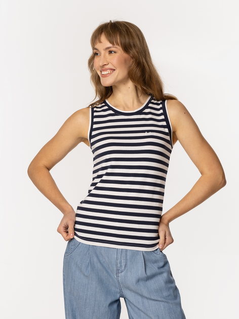 Майка жіноча Lee Cooper Lina-9505 S Темно-синя (5905991728689) - зображення 1