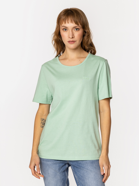 T-shirt damski basic Lee Cooper Sia-9505 XL Zielony (5905991736783) - obraz 3