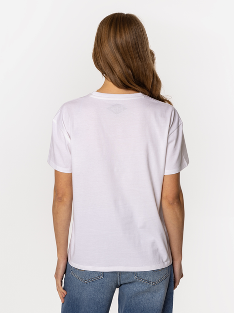 T-shirt damski bawełniany Lee Cooper Spring-1160 L Biały (5905991729174) - obraz 2