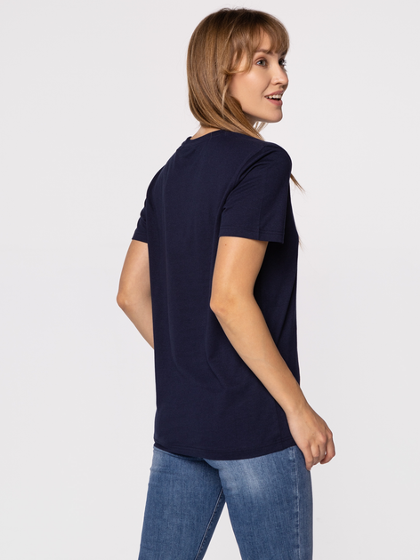 Футболка бавовняна Lee Cooper Diamond-1160 S Темно-синя (5905991737025) - зображення 2
