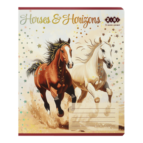 Зошит 24арк. # ZiBi 1770 HORSES (20) /ZB25.1770K/ - изображение 5