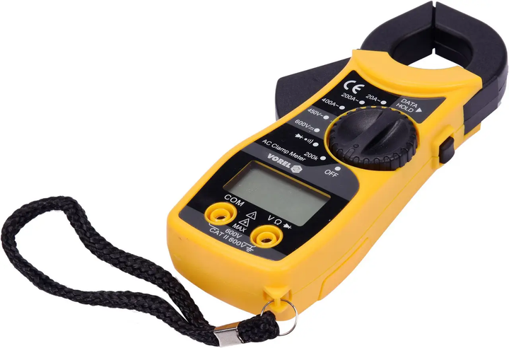 Мультиметр-клещи для измерения электрических параметров цифровой VOREL 81801 - изображение 2