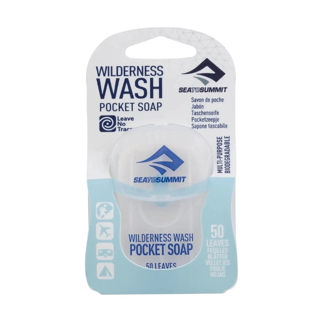 Мило Sea To Summit Wilderness Wash Pocket Soap 50 Leaf - Фото 1 Мило Sea To Summit Wilderness Wash Pocket Soap 50 Leaf - изображение 1