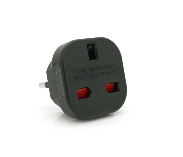 Перехідник на євророзетку Voltronic YT-9625B 250V 16A 1800W Black (YT-9625B) - Фото 1 Перехідник на євророзетку Voltronic YT-9625B 250V 16A 1800W Black (YT-9625B) - зображення 1