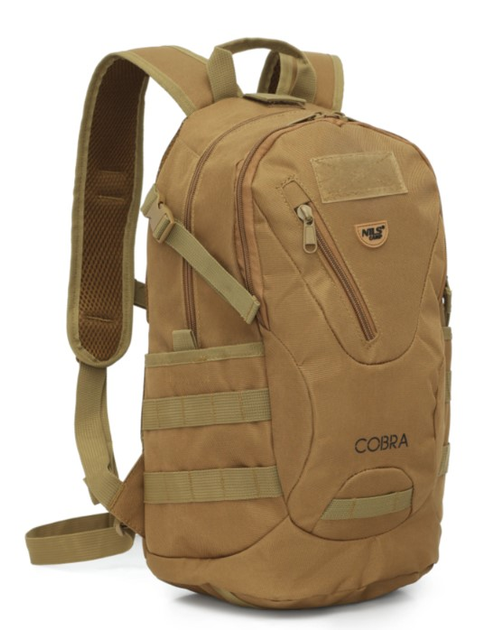 Plecak taktyczny Nils Camp Cobra NC3905 25L Brązowy (5908261681967) - obraz 2