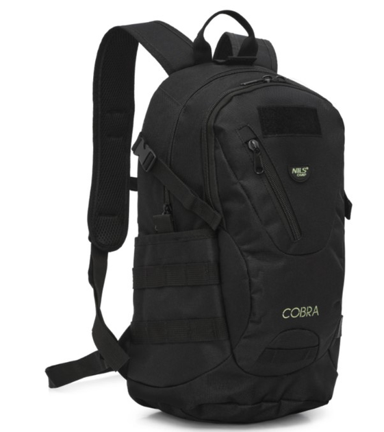 Plecak taktyczny Nils Camp Cobra NC3905 25L Czarny (5908261681943) - obraz 2