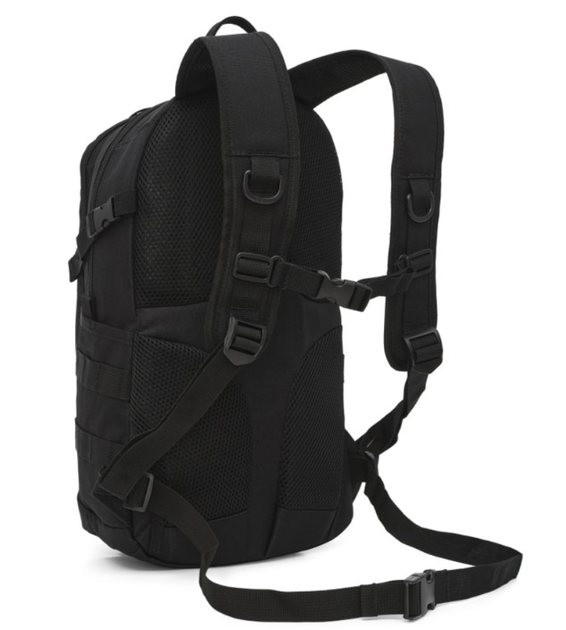 Рюкзак тактичний Nils Camp Cobra NC3905 25L Чорний (5908261681943) - зображення 4