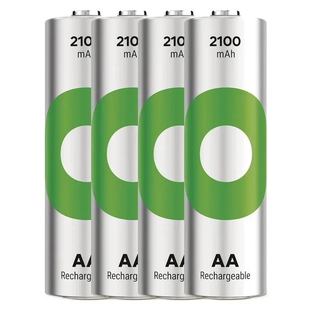 Аккумулятор GP Recyko 2100 Eco, AA, 2100mAh, 6A, Ni-MH 1,2V, Еко Box 4шт - Фото 2 Аккумулятор GP Recyko 2100 Eco, AA, 2100mAh, 6A, Ni-MH 1,2V, Еко Box 4шт - изображение 2
