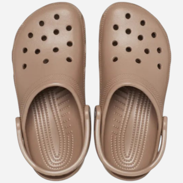 Чоловічі крокси Crocs Classic 10001-2Q9 46-47 Капучино (196265528318) - зображення 4