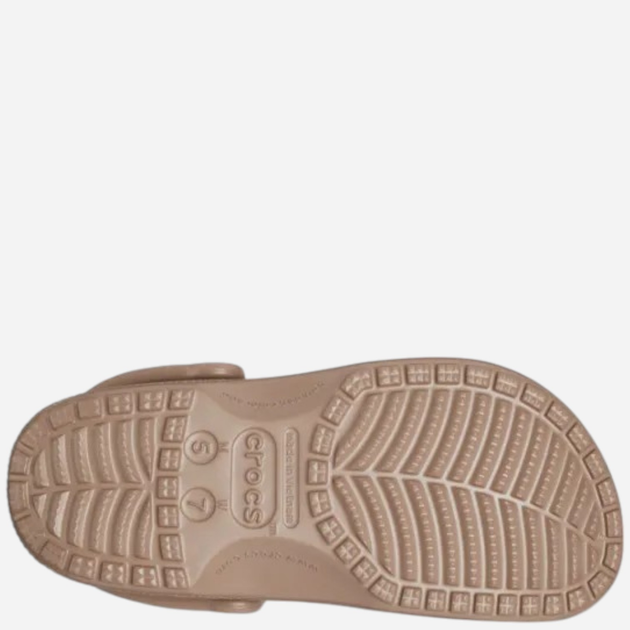 Чоловічі крокси Crocs Classic 10001-2Q9 48-49 Капучино (196265528325) - зображення 5