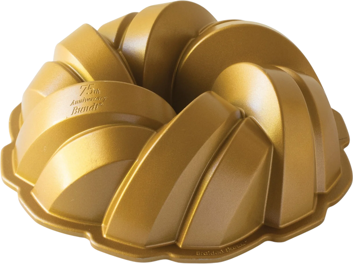 Forma do pieczenia babki Nordic Ware Bundt złota 27 cm (0011172955777) - obraz 1