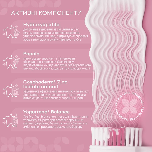 Інтенсивна відбілювальна зубна паста Medosan LumiWhite Pro 75 мл (4823109411678) - зображення 4
