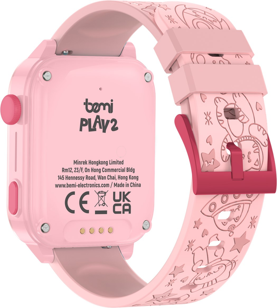 Дитячий смарт-годинник Bemi Play2 Pink (6972689174324) - зображення 4