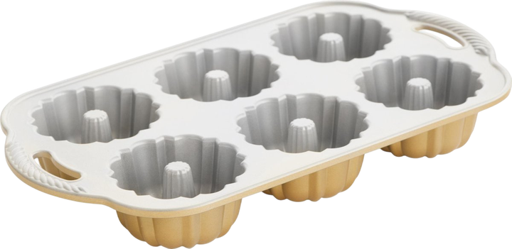Forma do babeczek Nordic Ware Bundt złota 33 x 22 x 5 cm (0011172862778) - obraz 2