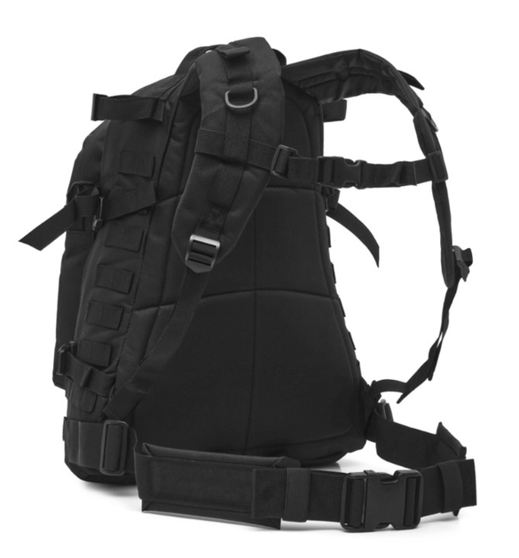 Plecak taktyczny Nils Camp Vanguard NC3904 45L Czarny (5908261681912) - obraz 4