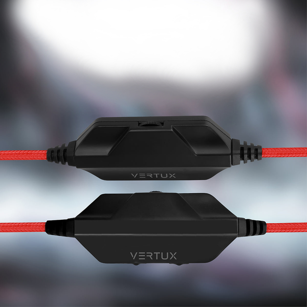Навушники Vertux Blitz Red (CASBLITZRD) - зображення 4