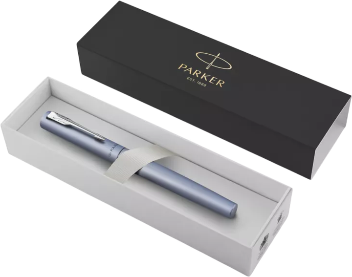 Pióro kulkowe Parker Vector XL Silver Blue (3026981597756) - obraz 4