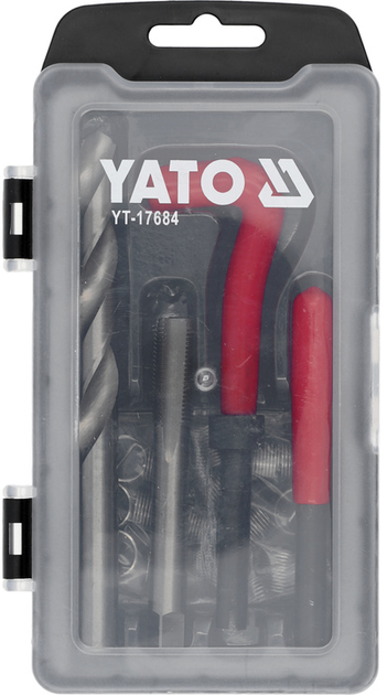 Комплект для ремонту різьби YATO М12 х 1.25 мм 20 шт YT-17684 (5906083104565) - зображення 2