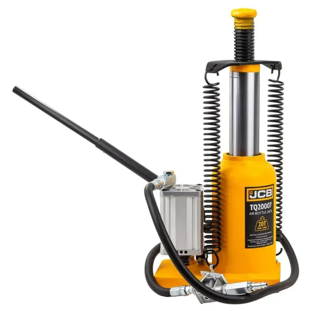 Домкрат пневматически-гидравлический бутылочного типа 20т JCB Tools JCB-TQ20007 - изображение 3