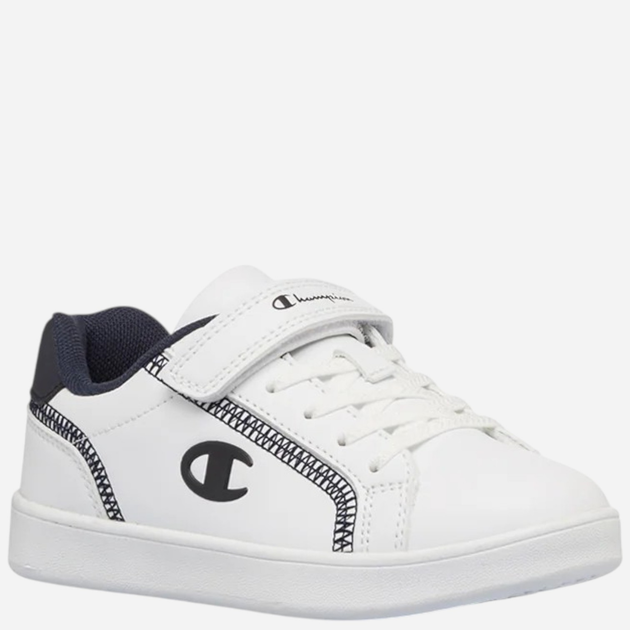 Дитячі кросівки для дівчинки Champion Alex B PS S32861-WW002 29.5 (12C US)  Білі/Чорні (8058132521049) - зображення 2